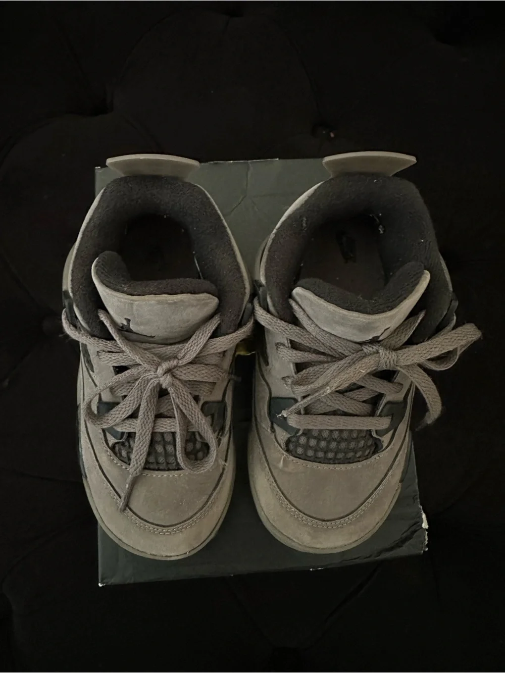 Jordan 4 Grey and Black
